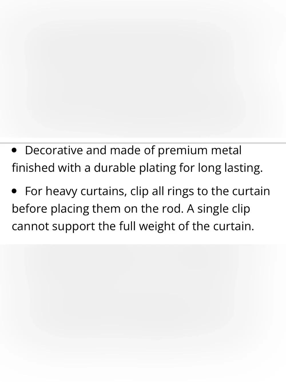 Drapery Curtain Clips 14Pc. Set - WARM GOLD